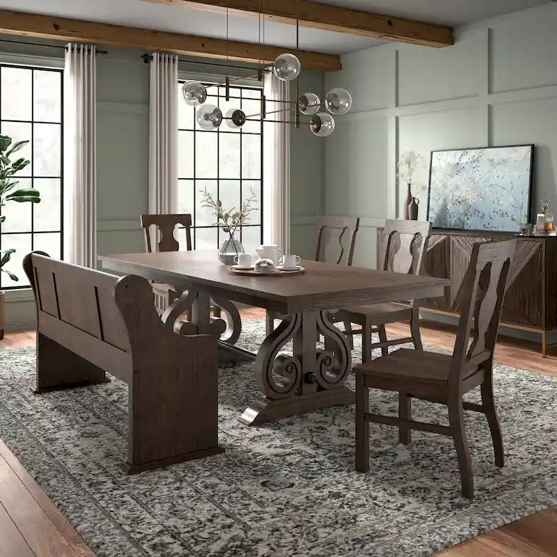 Tavolo da pranzo allungabile in legno