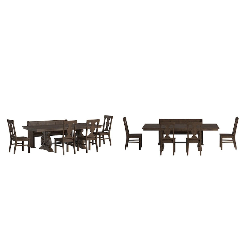 Tavolo da pranzo allungabile in legno