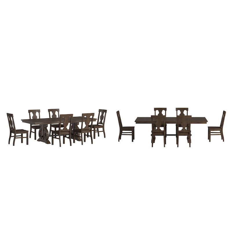Tavolo da pranzo allungabile in legno