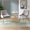 Poltrona Accent Moderna Rivestita in Velluto (2)