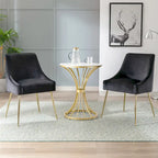Poltrona Accent Moderna Rivestita in Velluto (2)