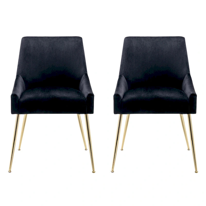 Poltrona Accent Moderna Rivestita in Velluto (2)