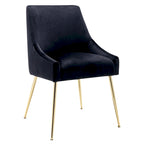 Poltrona Accent Moderna Rivestita in Velluto (2)