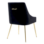 Poltrona Accent Moderna Rivestita in Velluto (2)