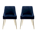 Poltrona Accent Moderna Rivestita in Velluto (2)