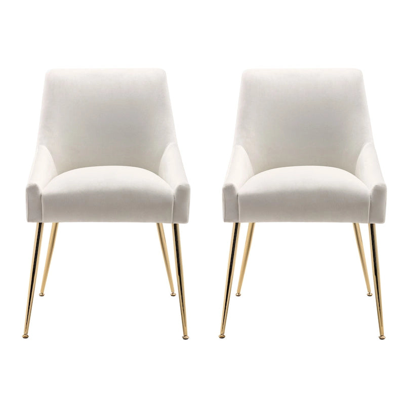 Poltrona Accent Moderna Rivestita in Velluto (2)