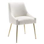 Poltrona Accent Moderna Rivestita in Velluto (2)