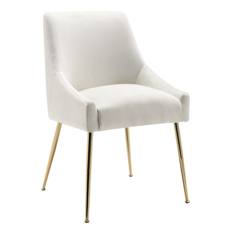 Poltrona Accent Moderna Rivestita in Velluto (2)