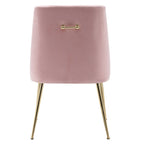 Poltrona Accent Moderna Rivestita in Velluto (2)