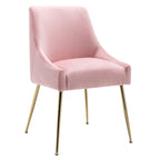 Poltrona Accent Moderna Rivestita in Velluto (2)