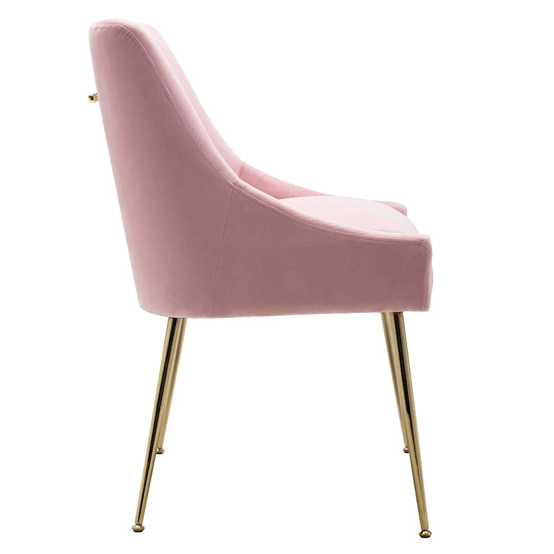 Poltrona Accent Moderna Rivestita in Velluto (2)