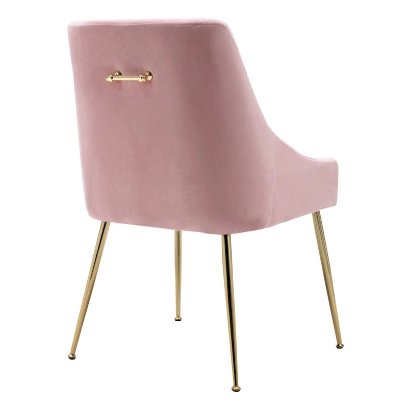 Poltrona Accent Moderna Rivestita in Velluto (2)
