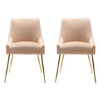 Poltrona Accent Moderna Rivestita in Velluto (2)