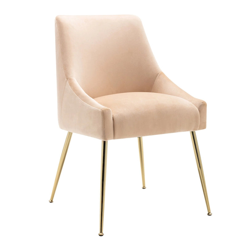 Poltrona Accent Moderna Rivestita in Velluto (2)