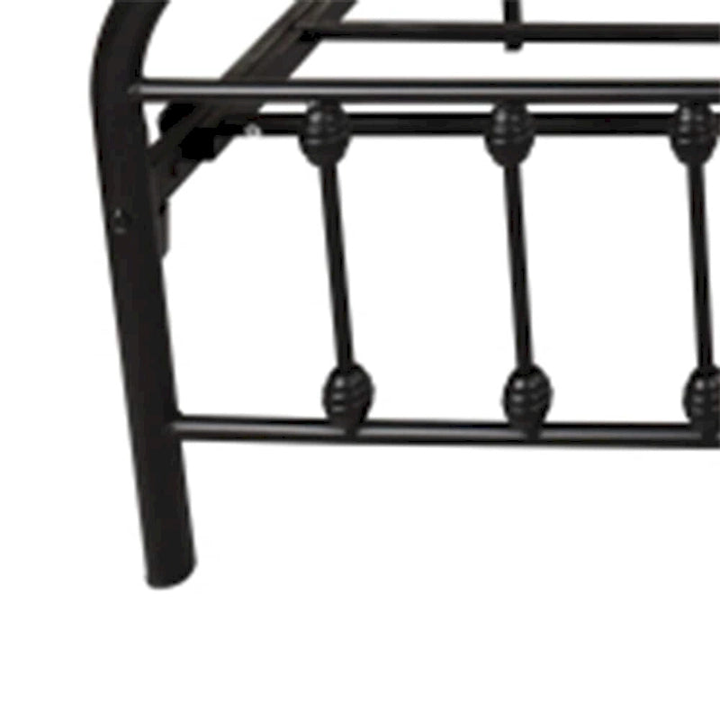 Struttura letto a piattaforma in metallo