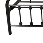 Struttura letto a piattaforma in metallo