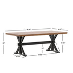 Sedia da pranzo imbottita stile Mid-Century Modern