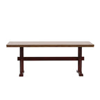 Sedia da pranzo imbottita stile Mid-Century Modern
