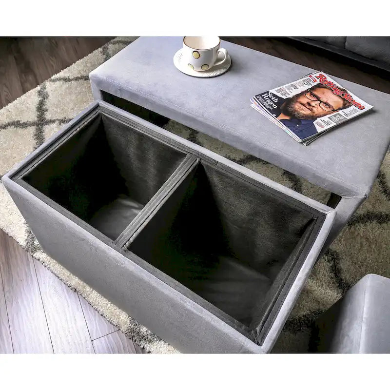 Panca e pouf a incasso in ecopelle contemporanei