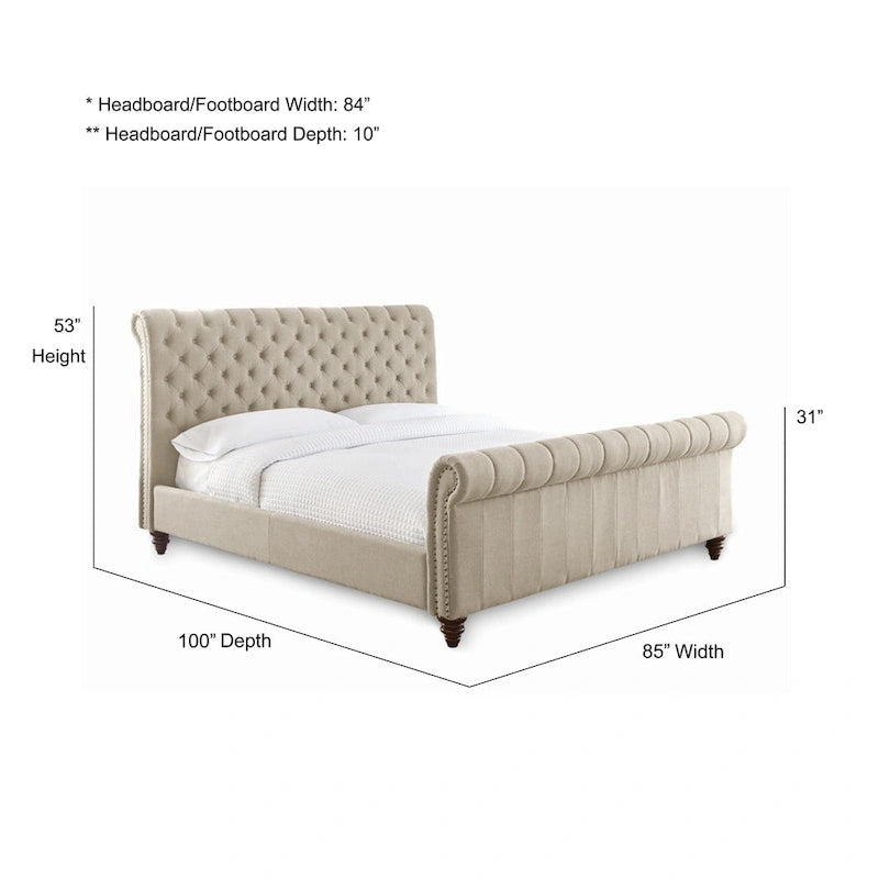 Letto capitonné