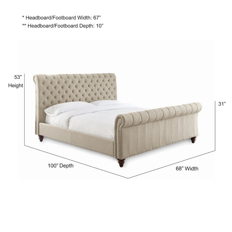 Letto capitonné