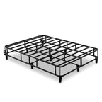 Base letto King size con materasso a molle, telaio 2-in-1, altezza 14 pollici