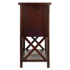 Credenza buffet, Cappuccino - 43,8 L x 18 P x 35,9 H