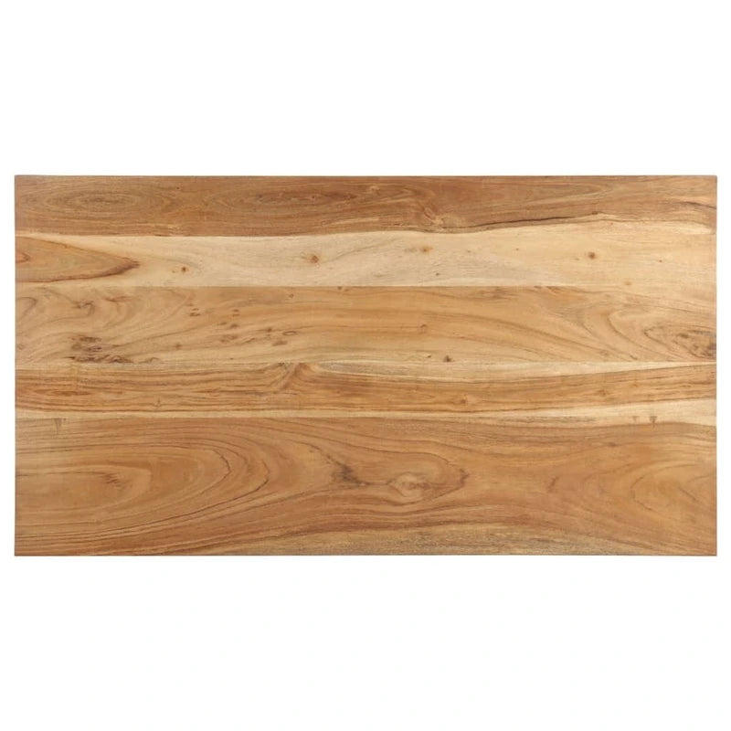 Tavolino da salotto 110x60x35 cm in legno massello di acacia