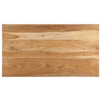 Tavolino da salotto 110x60x35 cm in legno massello di acacia