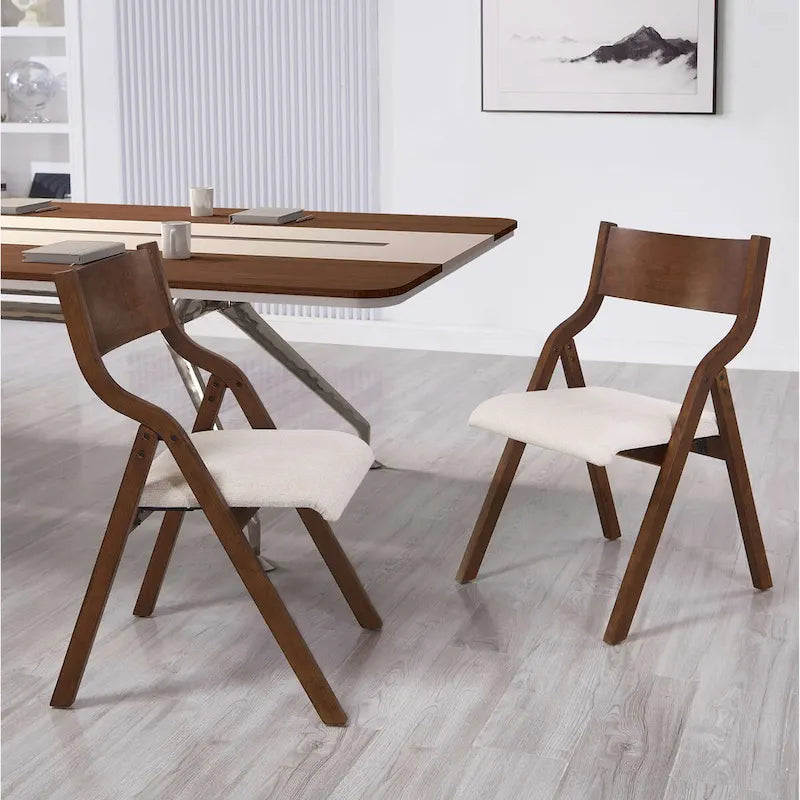 Sedia da pranzo pieghevole imbottita (2)